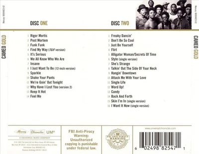 CAMEO - GOLD NEW CD