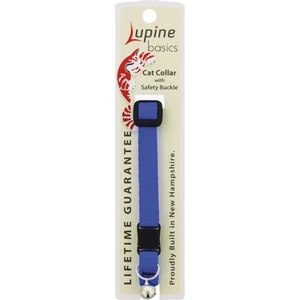 Lupine 1/2 In. Adjustable Blue Cat Collar with Bell 17527 Lupine 17527 - Picture 1 of 1