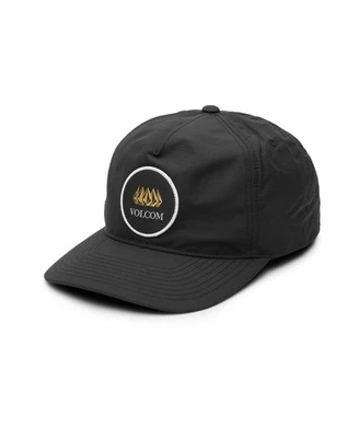 Volcom Pentastone Baseball Cap Men's One Size Black Nylon Perfect Fit FTS908 - Image 1 of 4