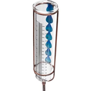 Outdoor Patio Portable Rain Gauge Device Rain Gauge Rain Collector - Picture 1 of 12