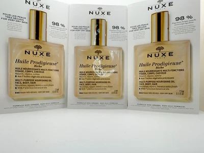 Nuxe Huile Prodigieuse Riche Multi-Purpose Nourishing Oil (3 each 0.11fl.oz ) - Image 1 of 2