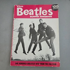 The Beatles Bumper Songbook 1980 Softcover - Vintage Music Book - Picture 1 of 8