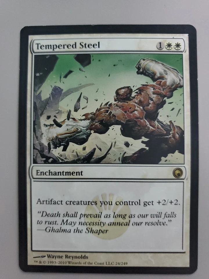 MTG Tempered Steel Scars of Mirrodin Regular Rare LP - Image 1 of 1