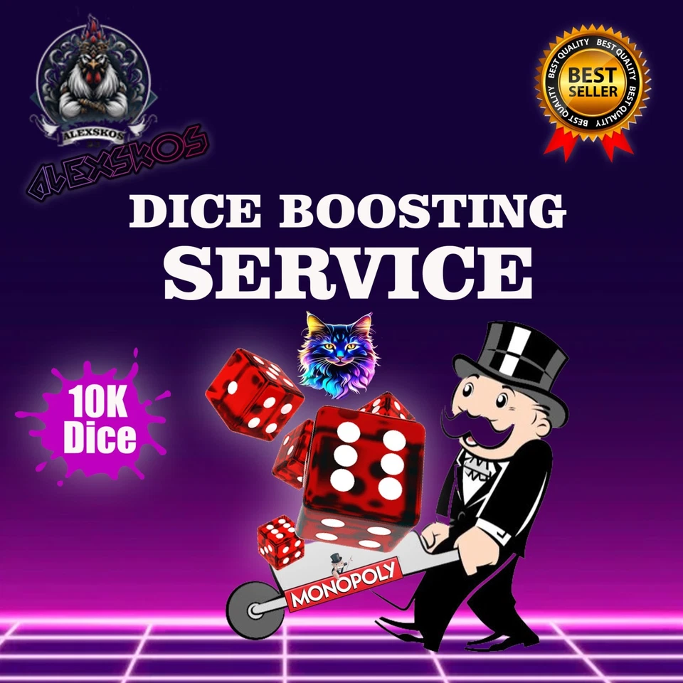 Dice Boosting Service 🎲 10k Dice 🔥 - Image 1 of 1