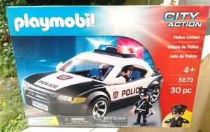 Playmobil 5673 - Action Polizei Police Polizeiauto mit Licht Neu OVP - Bild 1 von 6