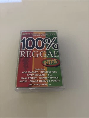 100% Reggae Hits - Cassett Tape Tested & VGC - Image 1 of 4