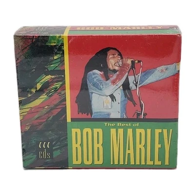 The Best of Bob Marley CD (1998, 3 Discs, Madacy Box Set) [NEW SEALED] RARE - Image 1 of 4