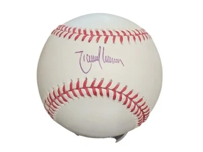 2001 ARIZONA DIAMONDBACKS RANDY JOHNSON AUTOGRAPHED WORLD SERIES BALL PSA HALO - Image 1 of 4