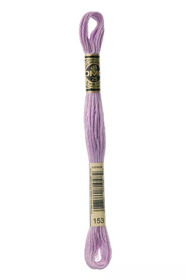 DMC - Color # 153 - (Pink Lilac) -- Embroidery Floss -- Per Skein - Image 1 of 1