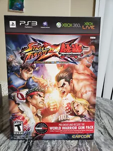 Street Fighter x Tekken Gamestop Display Box Promo - Picture 1 of 6