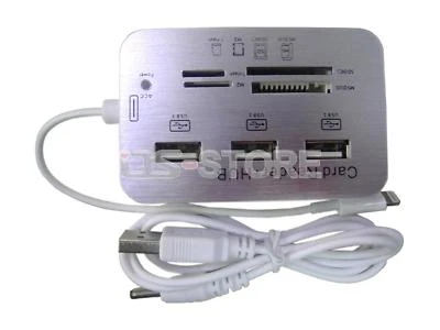 OSST Hub lettore schede USB 3 porte SD TF M2 MS Duo per iPhone 6 7 8 iPad 4 5 iOS M