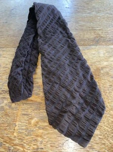 Vintage Original 1970’s Wide kipper Tie By Chevron London England Seersucker - Picture 1 of 3
