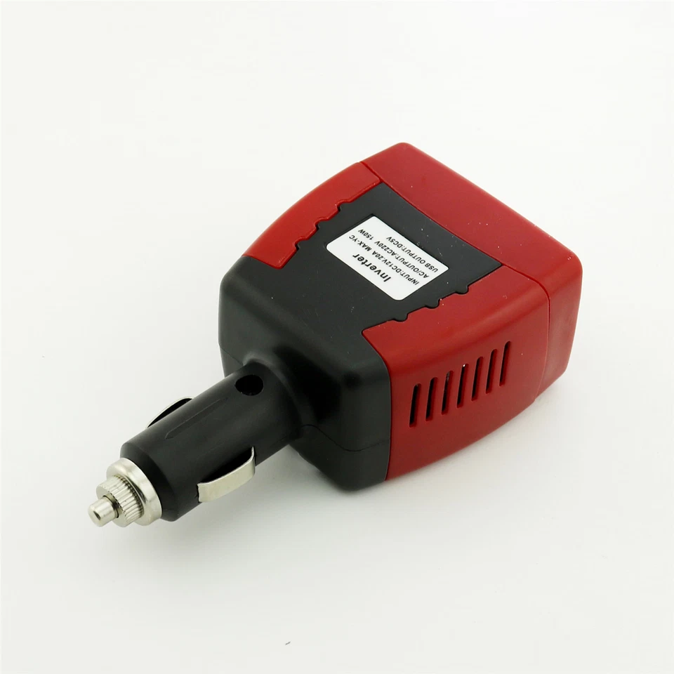 1pcs Car Power Inverter 150W DC 12V To AC 110V/220V + USB 5V Power Converter - Image 1 of 4