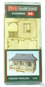 5400 Modelscene OO/HO Cricket Pavilion (Laser Cut Kit) - Picture 1 of 1