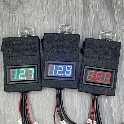 Perilla de Bajo Universal Personalizada RCA Control Remoto Magnético con Voltímetro e Interruptor Foto 1 de 4