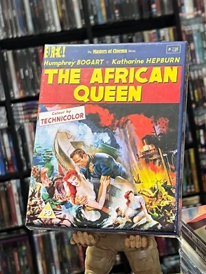 The African Queen (Blu-ray) Humphrey Bogart, Eureka Limited Edition! ZONE B NEW! - Image 1 of 4