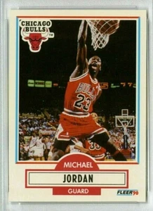 1990 Fleer Basketball Card #26 - Michael Jordan - Bild 1 von 2