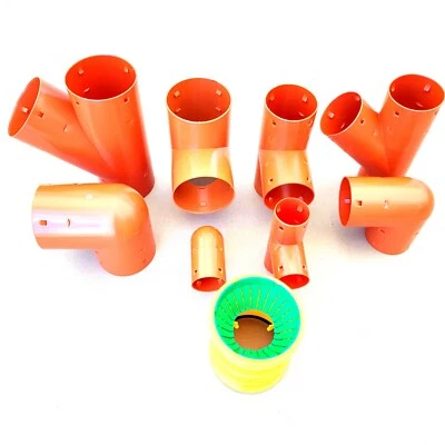 Drainagerohr Sickerschacht Drainageschlauch DN50-DN100 Regenablauf Filter  - Bild 1 von 4