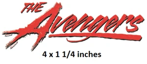 Calcomanía de pared clásica con logotipo de los Vengadores pegatina de Marvel cómics palo de peeling arte vinilo - Imagen 1 de 1