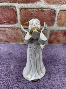 Angel with Trumpet Christmas Ornament - Picture 1 of 6