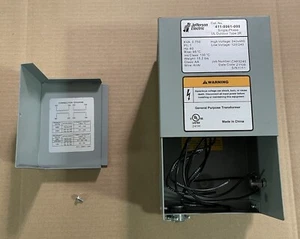 JEFFERSON ELECTRIC 0.75 kVA Transformer 411-0061-000 Single Phase UL Outdoor - Picture 1 of 7