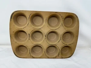 Sartén para magdalenas The Pampered Chef Family Heritage gres clásicos 12 - Imagen 1 de 5