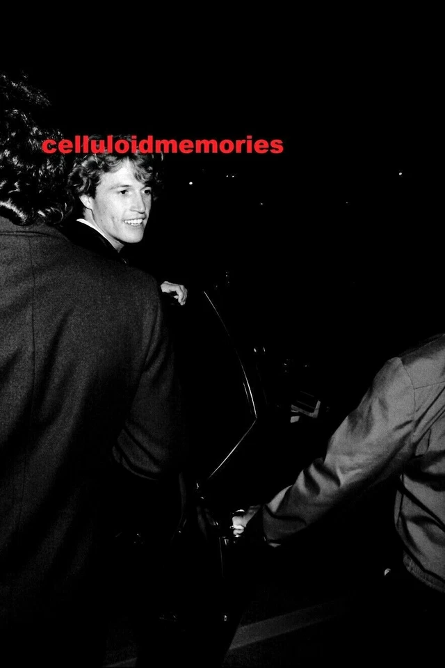 Original 35mm Vintage Negative Andy Gibb Can't Stop the Music Premiere 1980 # 3 - Image 1 of 1