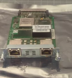 Módulo multiflex de voz WAN/Cisco VWIC3-2MFT-T1/E1 2 puertos - 1 año de garantía - Imagen 1 de 4
