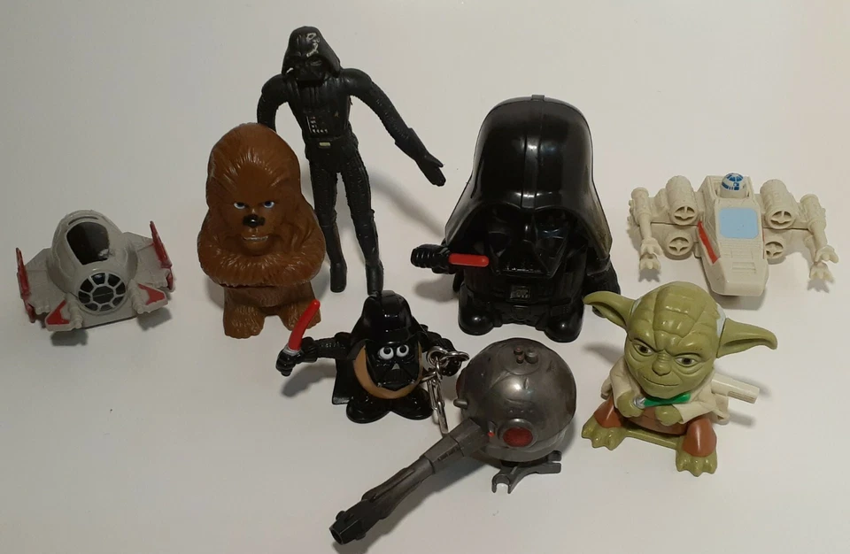 Star Wars Lote de 8 Juguetes - Juguetes Burger King y Juguetes Surtidos Foto 1 de 4