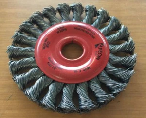 125MM TWIST KNOT WIRE WHEEL 0.50MM - Picture 1 of 1
