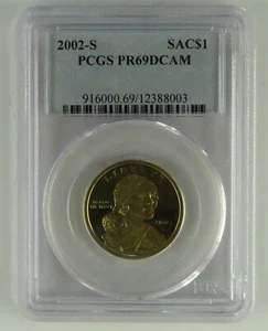 2002-S SAC$1 PCGS PR69DCAM - Picture 1 of 5
