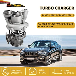 TurboCharger 769155-5015S For 2008-2014 BMW 550i 650i 750i X5 X6 4.4L N63 V8 NEW - Picture 1 of 16