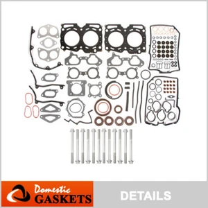 Fits 02-03 Subaru Impreza WRX 2.0L Turbo DOHC Head Gasket Set Bolts EJ207 JDM - Picture 1 of 9