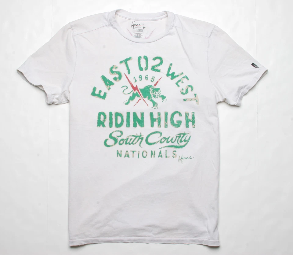 Camiseta Haus of Howe East 2 West (M) blanca antigua Foto 1 de 1