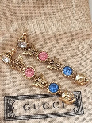 100% GUCCI  Earrings box & duster - Image 1 of 4
