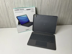 Logitech Combo Touch iPad Pro 12.9-inch (5th, 6th gen) Keyboard Case - Picture 1 of 8