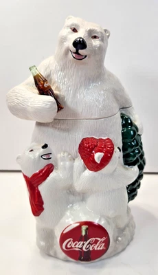 Piedra de oso polar Coca Cola 1996 hecha en Brasil #10173 Foto 1 de 4