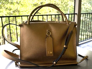 Stuart Weitzman Luxus Leder Handtasche - Bild 1 von 15