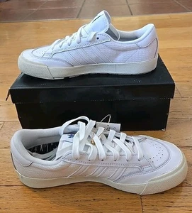 Adidas (Nora) Zapatillas Deportivas Cuero Blanco Marfil M6.5 W7.5 (IE3119) - Imagen 1 de 10