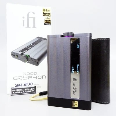 iFi Audio xDSD Gryphon Slim Portable Wireless Audio Headphone Amplifier Silver - Image 1 of 4