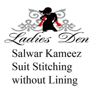 LADIES DEN SALWAR KAMEEZ SUIT STITCHING WITHOUT LINING - Picture 1 of 1