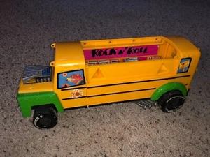 Teenage Mutant Ninja Turtles TMNT Vintage 1992 Rock N Roll Muta-Bus Bus Vehicle - Picture 1 of 8