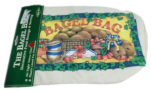 Bagel Bag Vintage Decorative Food Storage - The Bagel Bag - Picture 1 of 4