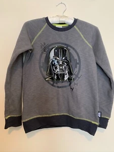 Disney Store Boys Star Wars Darth Vader Embroidered Sweatshirt Size 9/10 - Picture 1 of 5