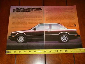 BMW 325 1987 anuncio original de 2 páginas - Imagen 1 de 12