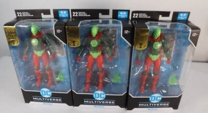 Lot 3 DC Multiverse McFarlane Gold Label Metallo 7" Figur Neu (1 Karton beschädigt - Bild 1 von 6