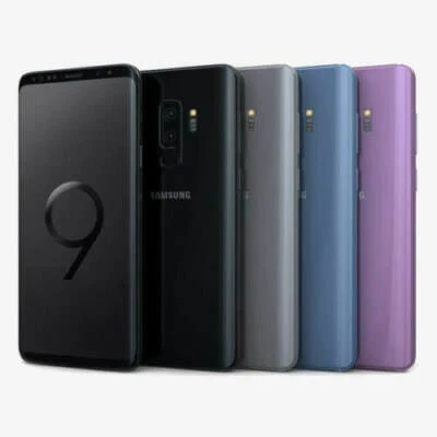 Samsung Galaxy  S9+ PLUS 64GB  BLACK Unlocked 4G Smartphone  ASIAN MODEL - Image 1 of 3