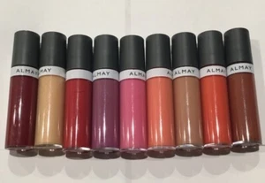 LOT OF 3 - New Almay Color + Care Liquid Lip Balm, YOU CHOOSE COLOR 0.24 oz NEW - Picture 1 of 34