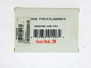 SanDisk SDP3B-128-764 128MB Type II ATA FlashDisk - Picture 1 of 1