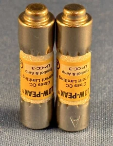 Cooper Bussmann Marke LP-CC-3 (LP-CC-3) 3 AMP 600 VAC Zeitverzögerungssicherungen - Bild 1 von 1